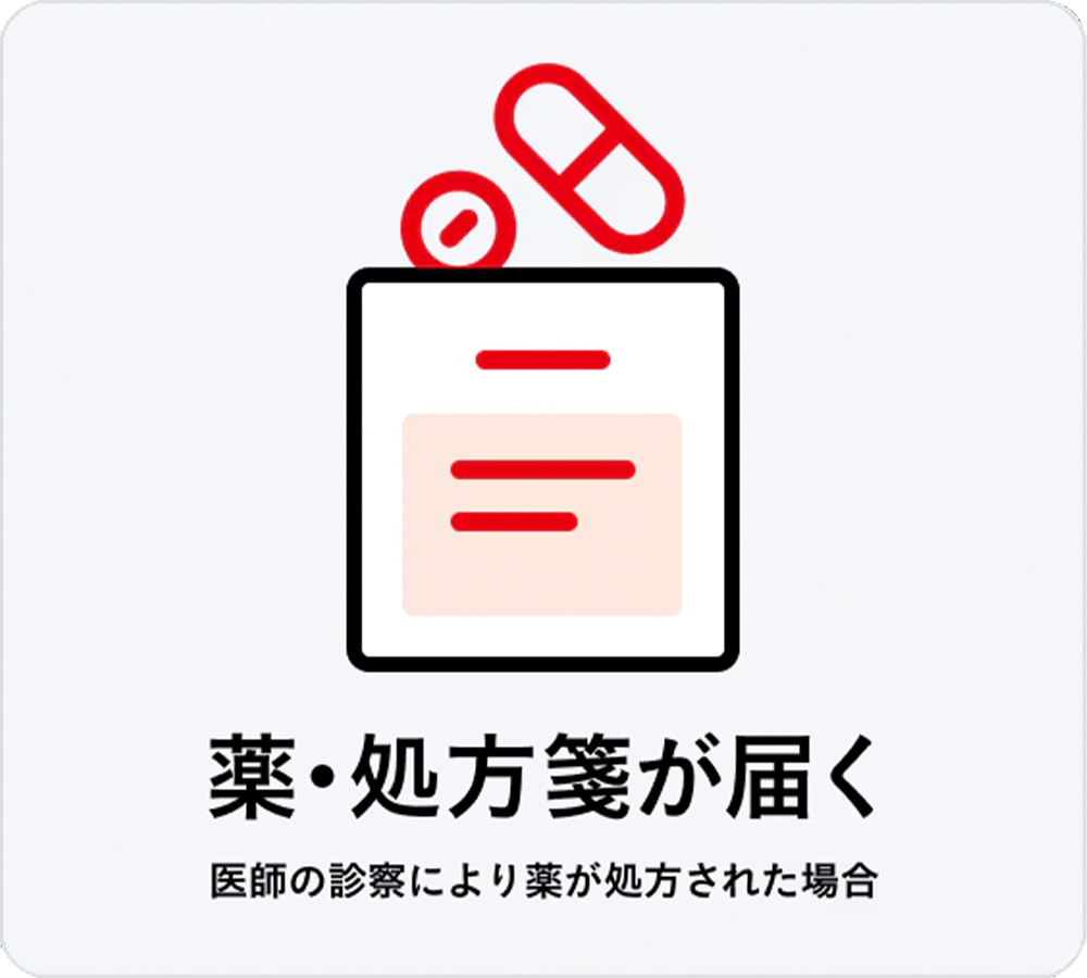 オンライン診療「クリニクス」薬・処方箋が届く